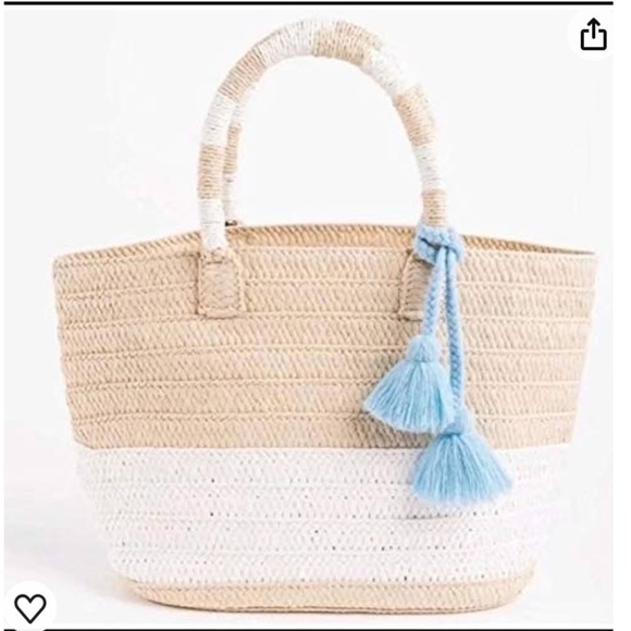 Altru Made for Good NWOT hand made straw tote bag. - Picture 8 of 8